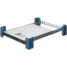 1U Universal Rail 24in (D) with Wirebar