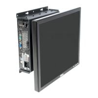 110-B Tilting Wall Mount for Dell USFF (104-1952) with Devices