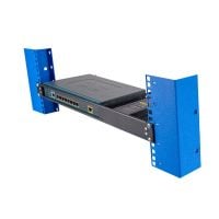 1U 2Post Cantilever Adjustable Switch Shelf (108-6899) with Device