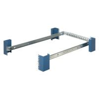 Front view with CMA - Dell R610 Slide Rails