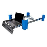 2U Sliding Laptop Shelf 17in (D) with Cable Management Arm (1USHL-139)
