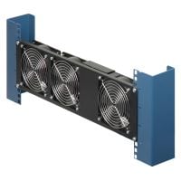 Vertical, Mid-Rack Fan Unit, 3-Way - Side View