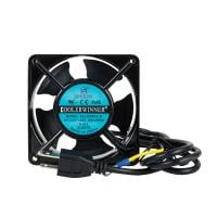 120mm Fan with 110 Volt Cable and Integrated Grounding Wire (180-5416)