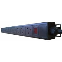 (PDU-6W-H) 6 Way, Horizontal PDU