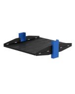 2U 2Post Heavy Duty Center Mount Vented Shelf 21in Depth (107-2852)