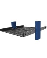 1U Dual Dry Slide 2Post Center Mount Shelf (115-4928)