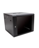 9U Wall Mount Cabinet 600mm x 600mm (WxD) with Glass Door (185-4760)