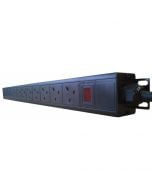 (PDU-6W-H) 6 Way, Horizontal PDU
