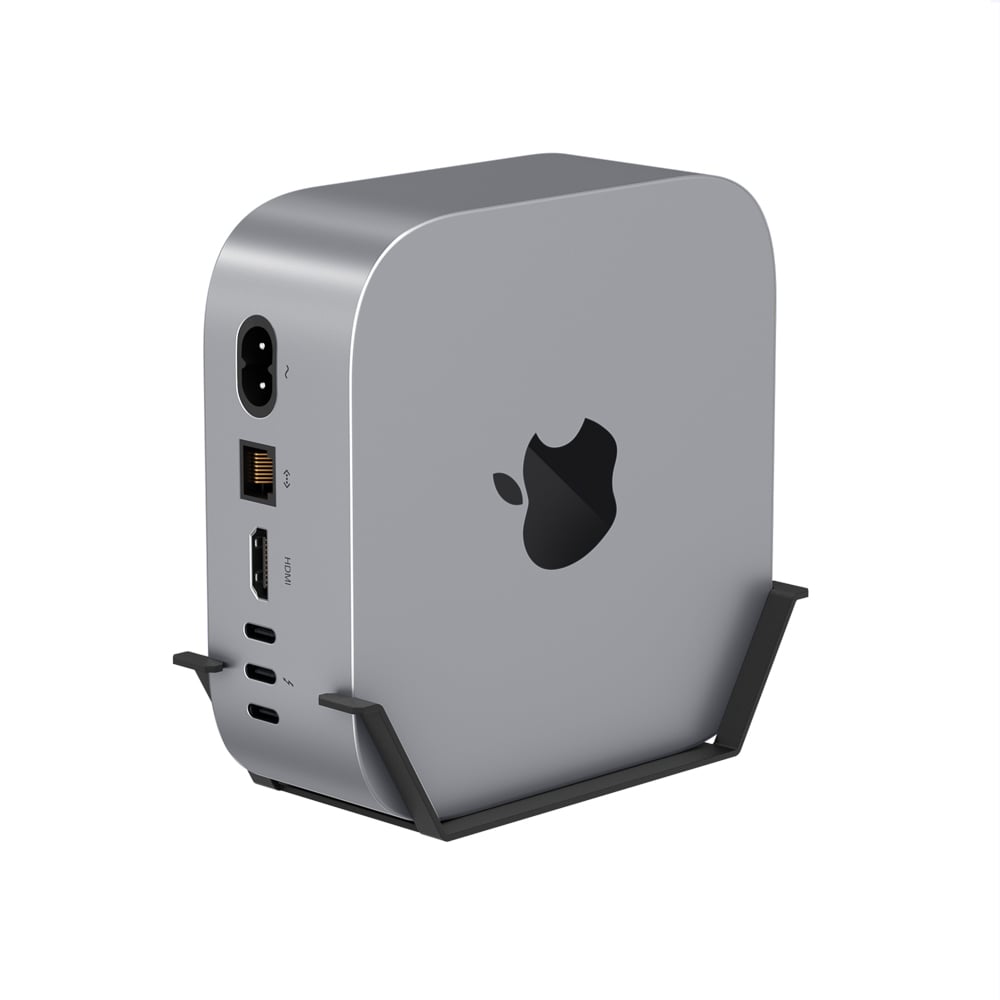 1-Unit Mac Mini Vertical Bracket (M4, 2024) (101-9161) (desktop image) 1-Unit Mac Mini Vertical Bracket (M4, 2024) (101-9161) (desktop image)