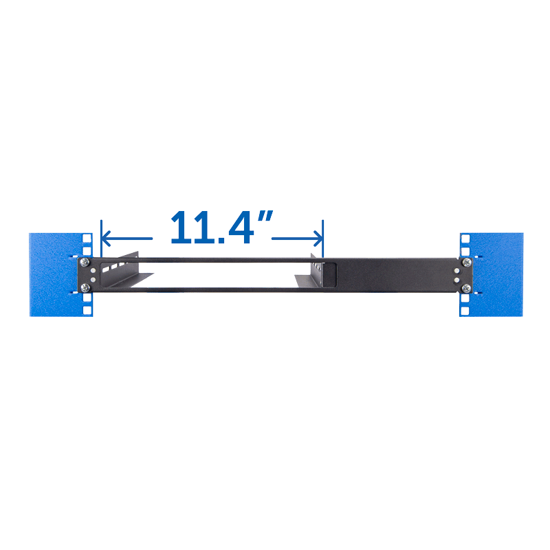 shelfgif (desktop image) Adjustable Switch Shelf to match data equipment width (desktop image)