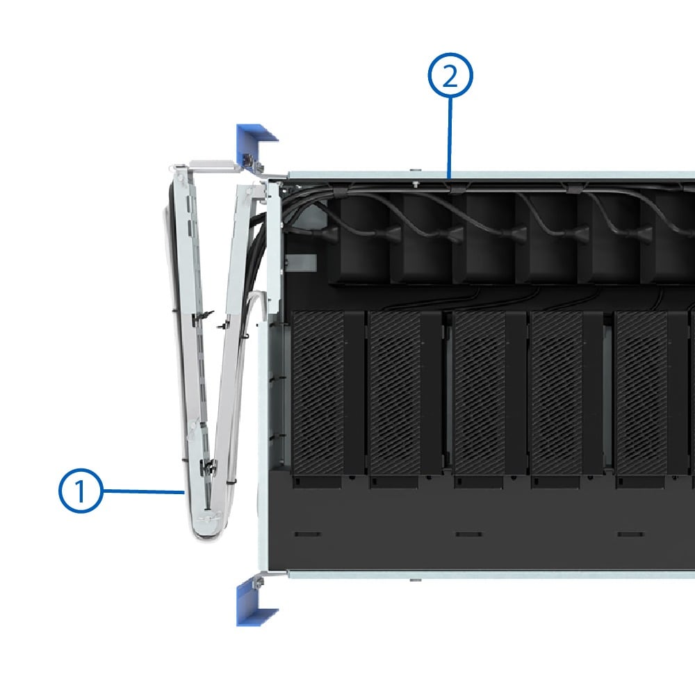 fully articulated Cable Management Arm (desktop image) fully articulated Cable Management Arm (desktop image)