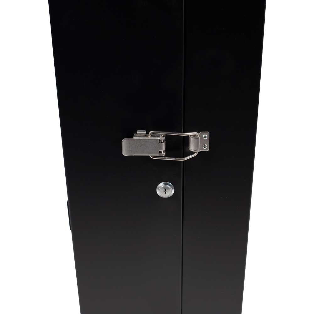 Vented Locking Hinged Cabinet Door With Latch (desktop image) Vented Locking Hinged Cabinet Door With Latch (desktop image)