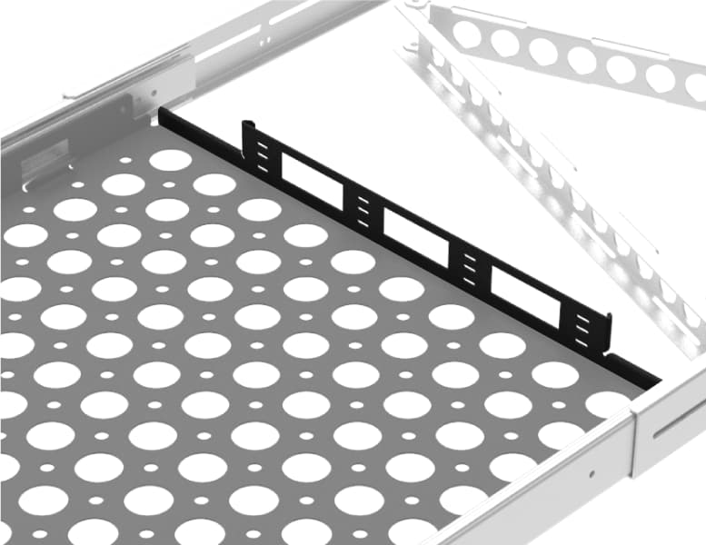 1U Cantilever 2 Post Rack Shelf Feaures 1U Cantilever 2 Post Rack Shelf Feaures